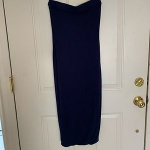 Strapless dress